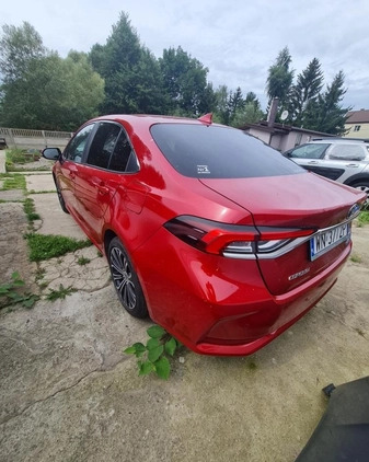 Toyota Corolla cena 85900 przebieg: 36000, rok produkcji 2021 z Dobra małe 352